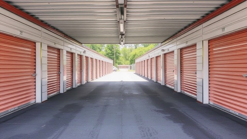 Standard storage units with drive-up access