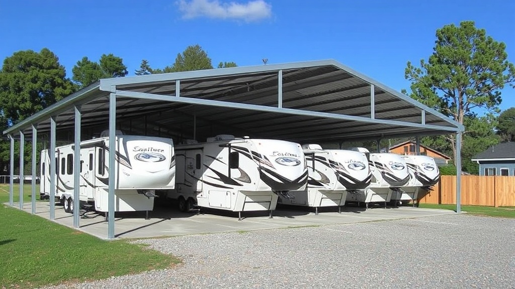 Covered RV Storage